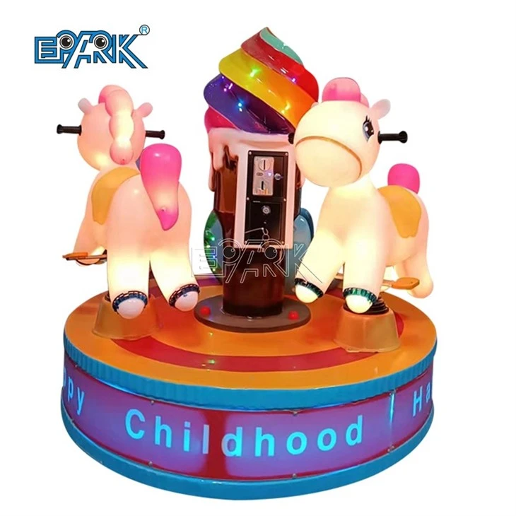 Amusement Park Ice Cream Carousel