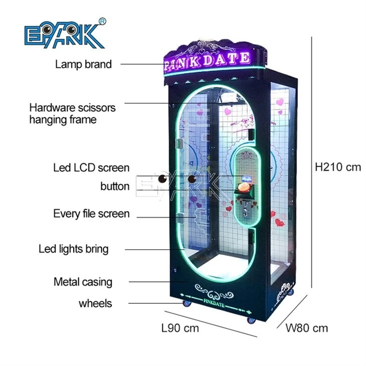 Pink Date Cut Prize Arcade Gift Game Machine