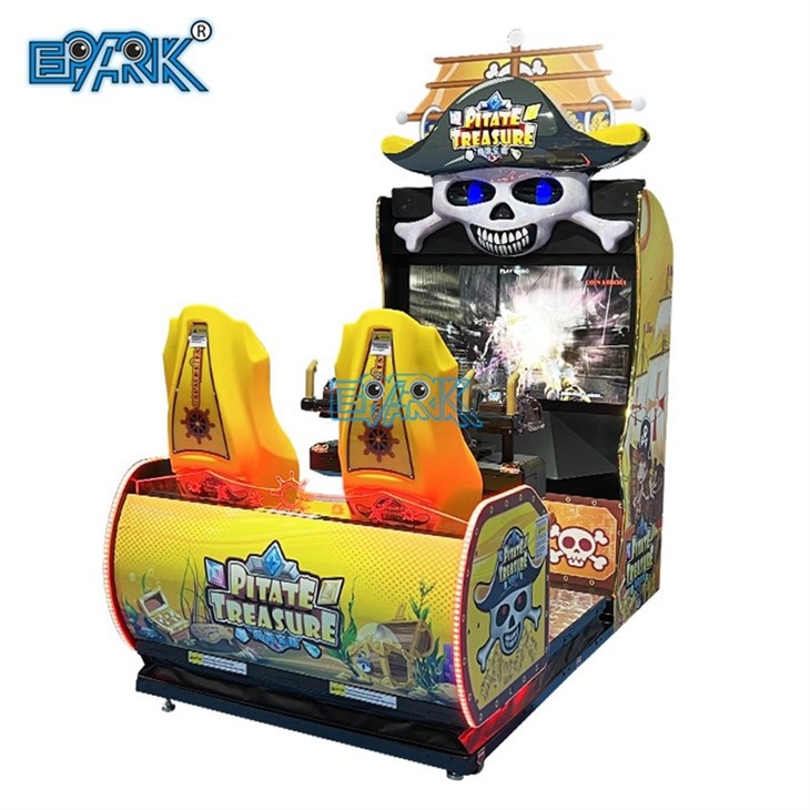 Shooting Game Machine With Dynamic Seat