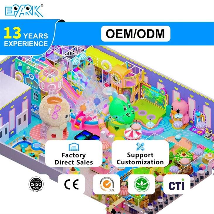365m² Creative Indoor Playground Custom Soft Play Equipment price
